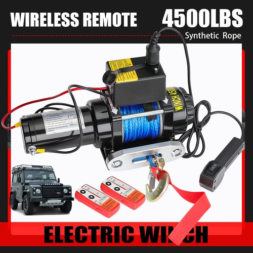 Electric winch 4500lbs - winch,