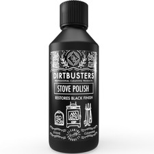 Dirtbusters Black Stove and Grate Polish for Wood & Log Burners Restorer (250ml)