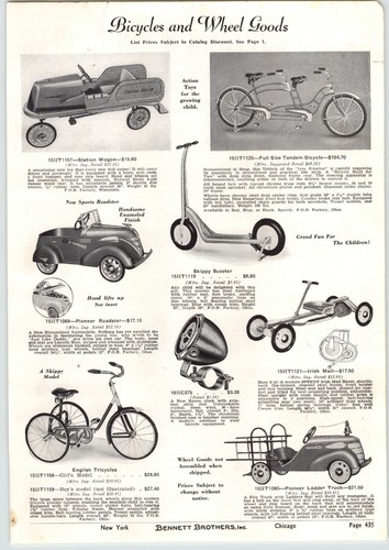 1941 paper pioneer pedal - ad,