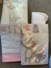 Mothercare confetti party quilt , duvet cover , curtains & blanket 