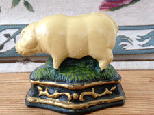 VINTAGE CAST IRON  'PIG' DOOR