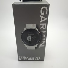 Garmin Approach S12 Golf GPS Watch, White #7370