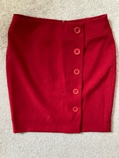 Wallis Women's Red Skirt Size