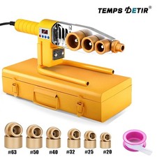 1000W Pipe Welding Machine 220V Plastic Welder Iron Tool Kit PB PP PE PPR Tools