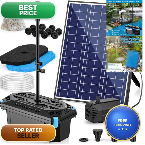 Nfesolar 20w solar pond - solar, filter