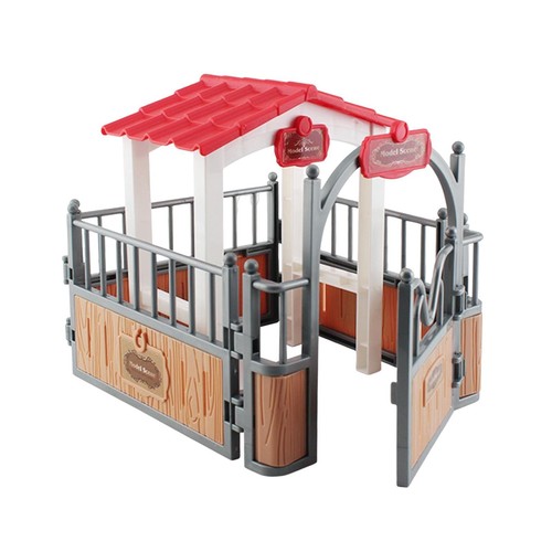 Horse stable model farm - stable,