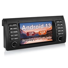 For BMW 5 Series E39 X5 E53 M5 Carplay Head Unit Car Radio Stereo GPS SAT NAV BT