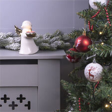 Ceramic Winged Angel Tealight Holder Colour Gold Wings