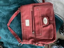 Tommy And Kate Limited Red Leather Bag