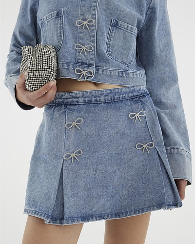 River island womens skort blue - womens,