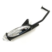 Silencer Exhaust Black Chrome for AJS Digita 50cc 4T 4-Stroke GY6 139QMB/QMA