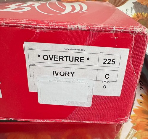 Edea overture figure skates - overture,