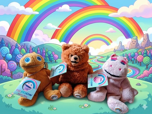 Vintage rainbow children tv - rainbow,