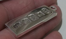 Sterling silver ingot - ingot, /