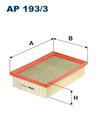 Air filter fits jaguar - xk, ii