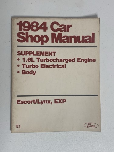 Ford 1984 car - ford,
