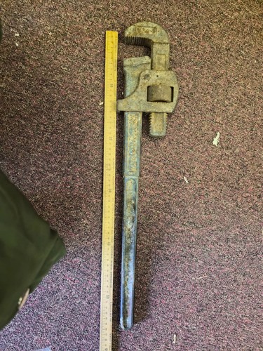 Record stilsons inch pipe - stilsons, 24