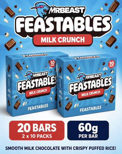 20x feastables mrbeast - 20x, milk