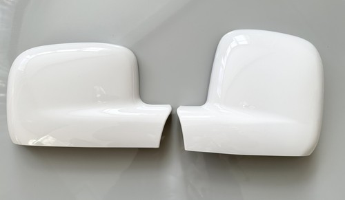 Gloss white wing mirror - wing,