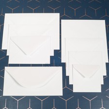 White Greeting Card Or