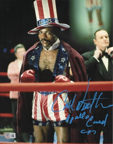 Carl weathers signed 11x14 - carl,