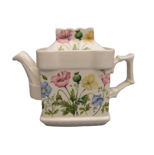 Vintage teapot stunning - vintage, floral