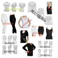 Ladies Snowdrop Thermal Underwear - soft Vest Tops & pantee, Long Johns