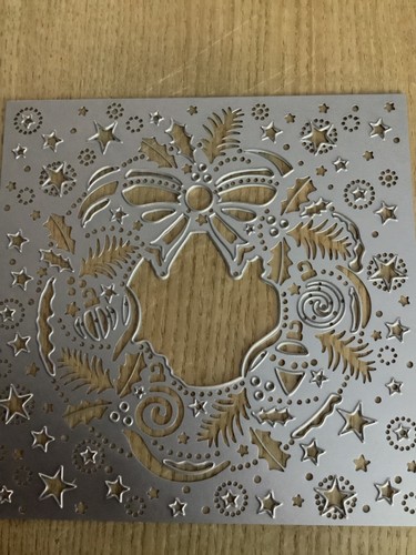 Large christmas wreath square - large,