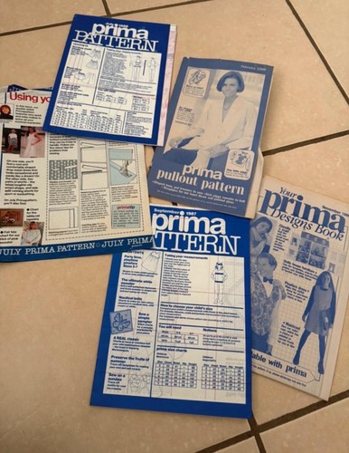 Vintage prima patterns bundle - prima,