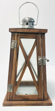 Wooden Lantern Candle Holder