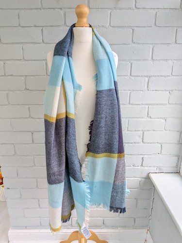 Joules blue and yellow check