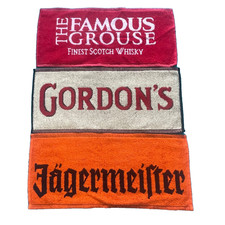 Bar Beer Towels 3 Cotton Mats