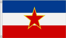 3' x 2' YUGOSLAVIA FLAG 1946