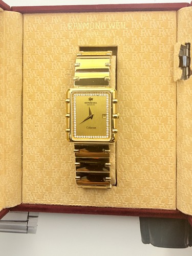 Raymond weil coliseum gold - coliseum,