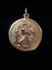 9ct Yellow Gold St Christopher