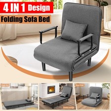 188CM Single Fabric Sofa Bed