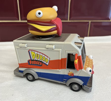 JAZWARES FORTNITE DURRR BURGER FOOD TRUCK  VEHICLE 2022 PLEASE READ LISTING