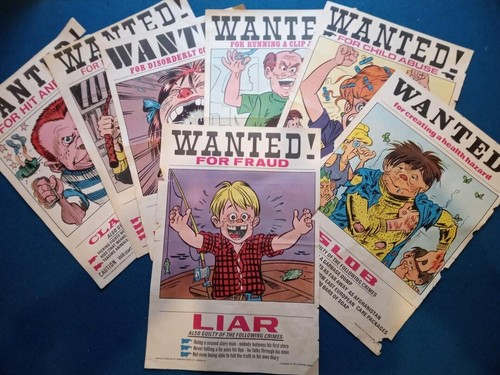 Wanted posters a - , a&bc
