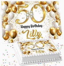 WHITE & GOLD BALLOONS