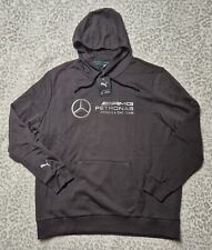Puma AMG Petronas F1 Formula One Team Hoodie Size UK L Black Mercedes Benz