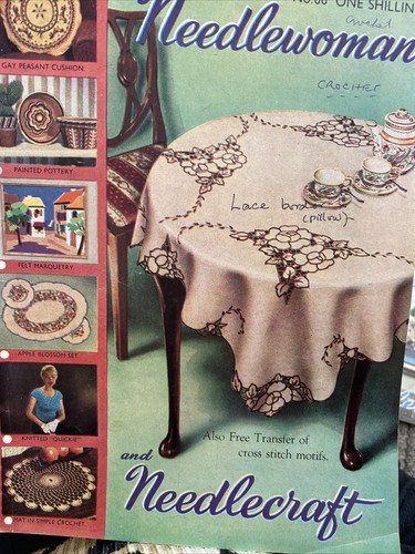 Vintage needlewoman - vintage,