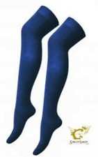 Black thigh-high socks, Over