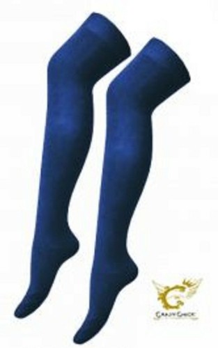 Black thigh high - black, socks,