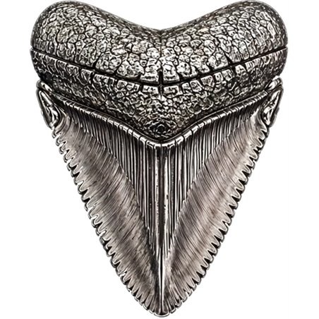 Megalodon shark tooth shaped - megalodon,