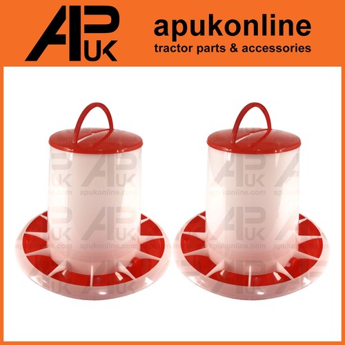 6kg seed feeder bowl - 2x,
