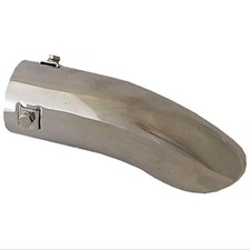 Halfords Chrome Exhaust Trim 230mm Universal Fit Car Van SUV Tail Pipe End