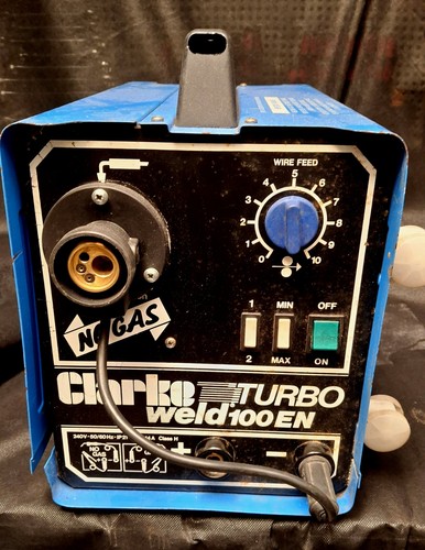 Clarke 100en turbo mig welder - mig,