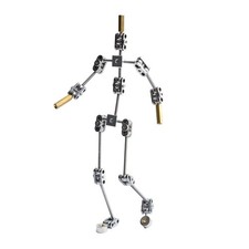 Armature Kit DIY Metal Puppet Figure Skeleton Easy to Assemble Animated