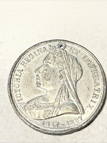 Antique coin medal 1837 - coin,