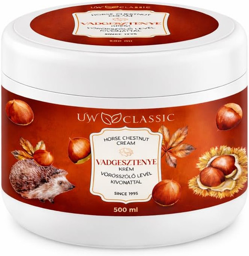 Horse chestnut cream with - chestnut, red